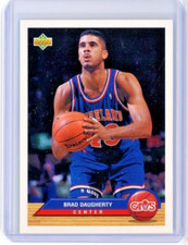 1992-93 Upper Deck McDonald's #P12 Brad Daugherty - Cleveland Cavaliers - MINT