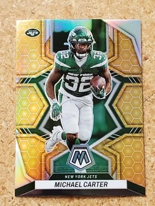 Michael Carter 2022 Panini Mosaic SSP Honeycomb Parallel Jets #152 - Picture 1 of 1