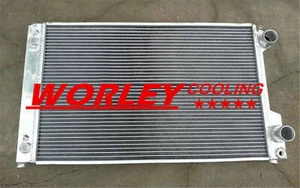 CA-Aluminum Radiator 2Row For Audi V8 4C 3.6/4.2 Quattro 1988-1994 89 90 91 92 - Picture 1 of 2