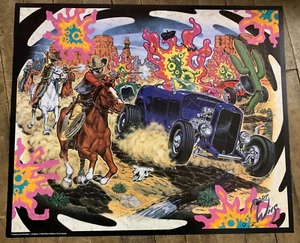 Robert Williams - 1992 - Cowboys and Amoebas Print (signiert) Western Pyschedelic - Bild 1 von 4