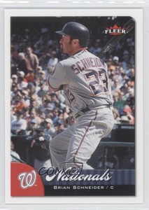 2007 Fleer Brian Schneider #6
