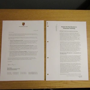 PORSCHE CAYENNE 4.5 V8 S TURBO Model Info / Brochure (text only) May 2002 - Picture 1 of 1