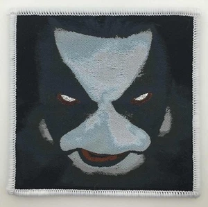 ABBATH-S/T COVER ALBUM- WOVEN PATCH-BLACK-METAL-SILVER GLITTER THREAT - Picture 1 of 1