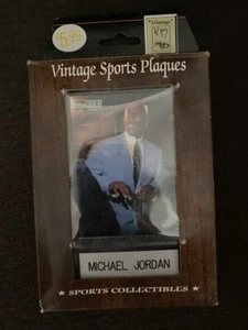 Michael Jordan Vintage Sports Plaque Collectible - Picture 1 of 3