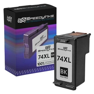 Reman replacement for HP 74XL / CB336WN High Yield Black Ink Cartridge - Picture 1 of 5