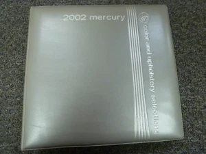 2002 Mercury Grand Marquis Sedan Color & Upholstery Dealership Manual GS LS - Picture 1 of 2