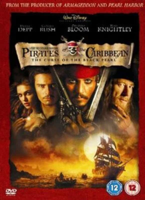 Pirates of the Caribbean: The Curse of the Black Pearl DVD (2003) Johnny Depp, - Image 1 of 2