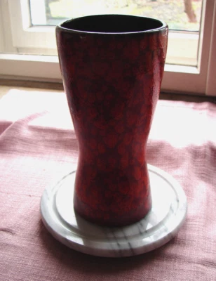 SCHEURICH FAT LAVA VINTAGE 244/22 VASE BLUMENVASE KERAMIK DEKO WEST GERMANY - Bild 1 von 4