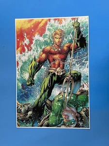NUEVO PÓSTER 52 DE LA LIGA DE LA JUSTICIA AQUAMAN VS LINTERNA VERDE DC COMICS NUEVO. - Imagen 1 de 3