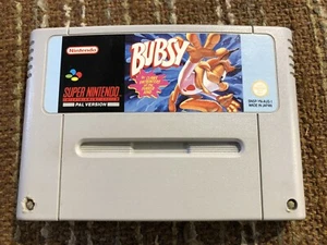 BUBSY - CART ONLY Super Nintendo SNES AUS PAL (Aus Seller) VGC. FREE POST - Picture 1 of 7