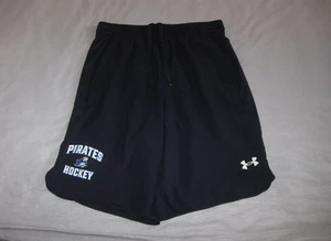 SETON HALL PREP Pirates Hockey Shorts Men's Small Under armour NEW JERSEY SHP - Picture 1 of 4