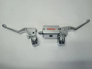 Harley-Davidson 1989 Softail Custom Front Brake Master Cylinder & Clutch Lever - Picture 1 of 17