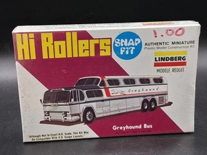 Vintage 1975 Lindberg Snap Fit High Roller Windhund Bus fabrikversiegelt HO - Bild 1 von 6