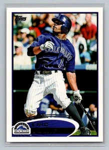 2012 Topps #242a Eric Young Colorado Rockies - Picture 1 of 2