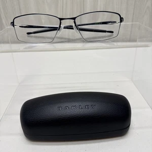 Oakley Lizard Eyeglasses OX5113-0456 Midnight Half Rim Frames 56-18-135 - Picture 1 of 15