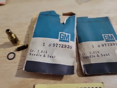 2 - GM 65-67 Buick Gran Sport Skylark aguja y asiento CARTER 4 BBL barril 9772939 Foto 1 de 4