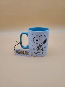 Peanuts New 2024 Gibson Stoneware Coffee Mug Snoopy 17oz Green/White - Picture 1 of 10
