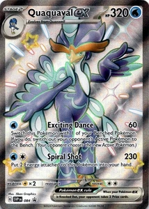 Quaquaval ex - SV: Scarlet & Violet Promo Cards 084 Promo Holo Pokemon - Picture 1 of 2