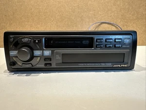 ALPINE TDA-7550R Cassette Receiver Stereo - Bild 1 von 6