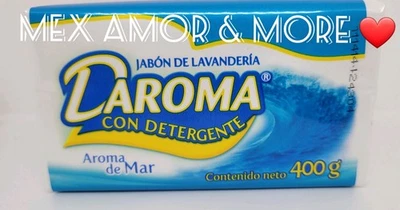 Daroma LIMPIO JABON DE LAVANDERÍA EN BARRA 400G Aroma De Mar🔥One BAR 🔥