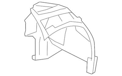 Original Nissan GT-R 2009-2024 - Guardabarros trasero forro 63843-62B0A Foto 1 de 2