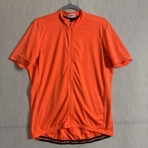 Specialized Men's Size XL Orange Polyester Short Sleeve Full Zip Cycling Jersey - Picture 1 of 11