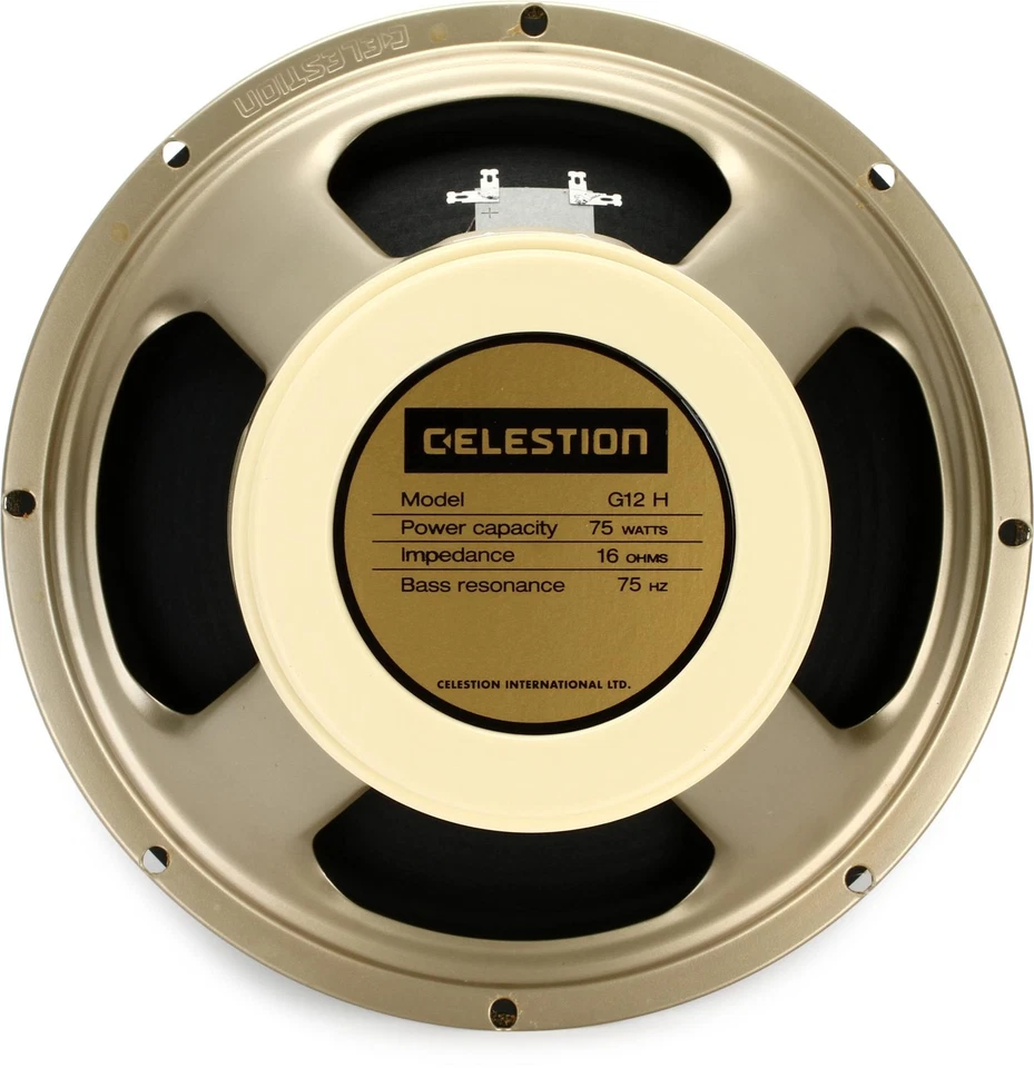 Altavoz de guitarra de repuesto Celestion G12H-75 Creamback 12" 75 vatios 16 ohmios Foto 1 de 1