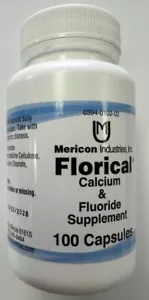 Cápsulas Suplemento de Calcio y Fluoruro Florical - 100 Ea (Pack de 6) - Imagen 1 de 2