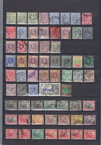 MALAYA STATES 1900-1940, 133 STAMPS - Picture 1 of 3
