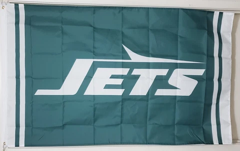 New York Jets ~ 3'X5' Flag ~ Indoor / Outdoor ~ FREE SHIPPING Cover