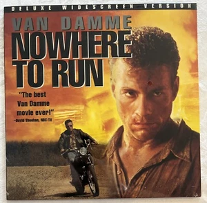 Laserdisc: Nowhere to Run - Jean Claude Van Damme. Brand New And Sealed. - Picture 1 of 2