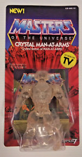 Super7 MOTU Masters of the Universe 5.5  Vintage Series Crystal Man-At-Arms New