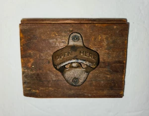 Louisiana Recycled / Upcycled Bottle Opener Perez Art & Flag - Breaux Bridge, LA - Picture 1 of 7