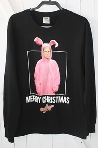 A Christmas Story Ralphie Sweatshirt Pink Bunny Suit Erwachsene L (42-44) Schwarz - Bild 1 von 4