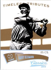 2014 Classics Timeless Tributes Gold #62 Harry Heilmann /25 - NM-MT