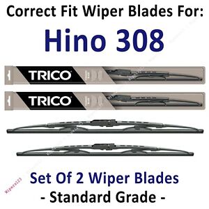 Wiper Blades 2-Pack Standard - fit 2007 Hino 308 - 30260/221