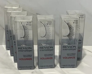 7 Revlon Intensifeye OxyFiber Technology Volumize False Eyelashes V103 V101 V105 - Picture 1 of 3