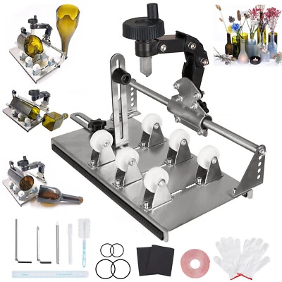Pro Glass Bottle Cutter for All Shapes DIY Glassbottle Glass Cutting Tool Kit  - image 1 of 4