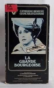 La Grande Bourgeoise VHS Catherine Deneuve Giancarlo Giannini Vestron Video - Bild 1 von 6