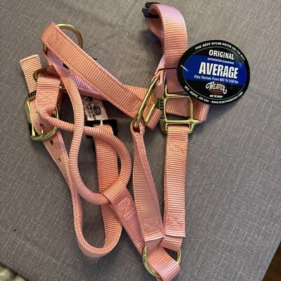 Tejedor Promedio Original Ajustable Mentón Caballo Garganta Snap Halter, 1" 800-1100lbs Foto 1 de 4