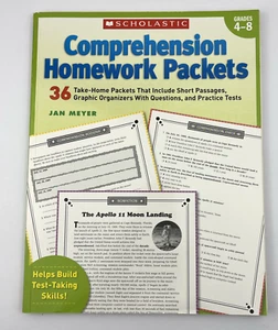 Comprehension Homework Packets : 36 Take-Home Packets That Include Short... - Foto 1 di 12