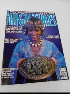 1996 JANUARY HIGH TIMES MAGAZINE - ROAD TO MOROCCO NICE FRONT COVER Vintage - Picture 1 of 3