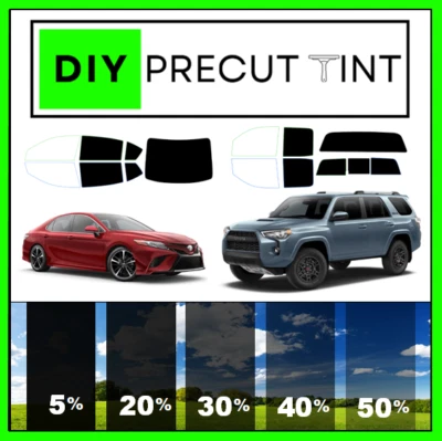Hágalo usted mismo tinte de ventana de cerámica premium precortado 2000-2025 para ventanas traseras Toyota Rav4 Foto 1 de 4