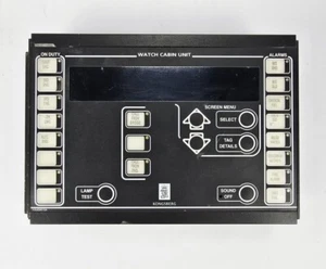 Kongsberg WCU 8100261 Reloj Cabina Unidad Pantalla Rev. B - Imagen 1 de 5