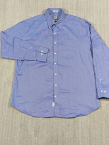 Camisa Peter Millar Nanoluxe Easycare Algodón Abotonada Para Hombre XL Azul Cuadros - Imagen 1 de 15