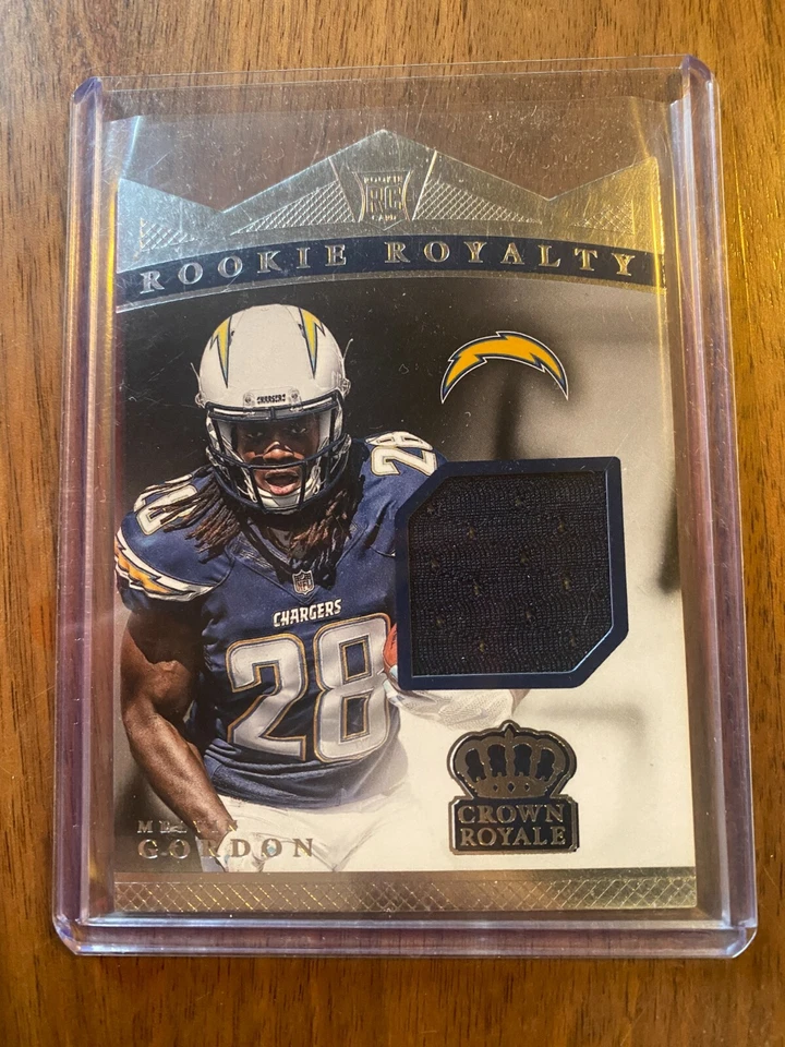 A56,952 - 2015 Crown Royale Rookie Royalty Jersey #RRMMG Melvin Gordon/499 - Image 1 of 1