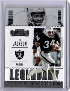 2020 Panini Contenders Legendary Bo Jackson Los Angeles Raiders #LC-BJA - Picture 1 of 2