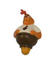 2005 McDonald’s Disney Chicken Little BUCK CLUCK Spinning Base Happy Meal Toy