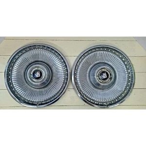 1971 1972 1973 Buick Estate Wagon Centurion LeSabre 4 15" Hubcaps Hub Caps - Picture 1 of 10