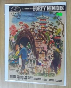 1x  San Francisco Forty Niners Vs Green Bay Packers: 12/10/1950: 1.5 F/VG Condit - Picture 1 of 1